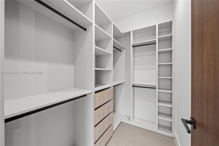 Furnished interior view inside a new home in , Miami (Image 16). Furnished interior view inside a new home in , Miami (Image 16).