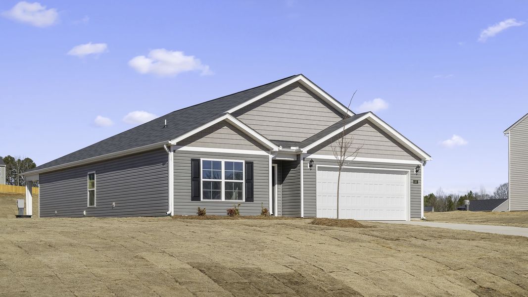 Exterior details and patio area of a home in Country Creek, Lexington (Image 3).