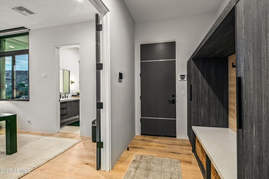 036_Garage Entrance ~ Mud Wall