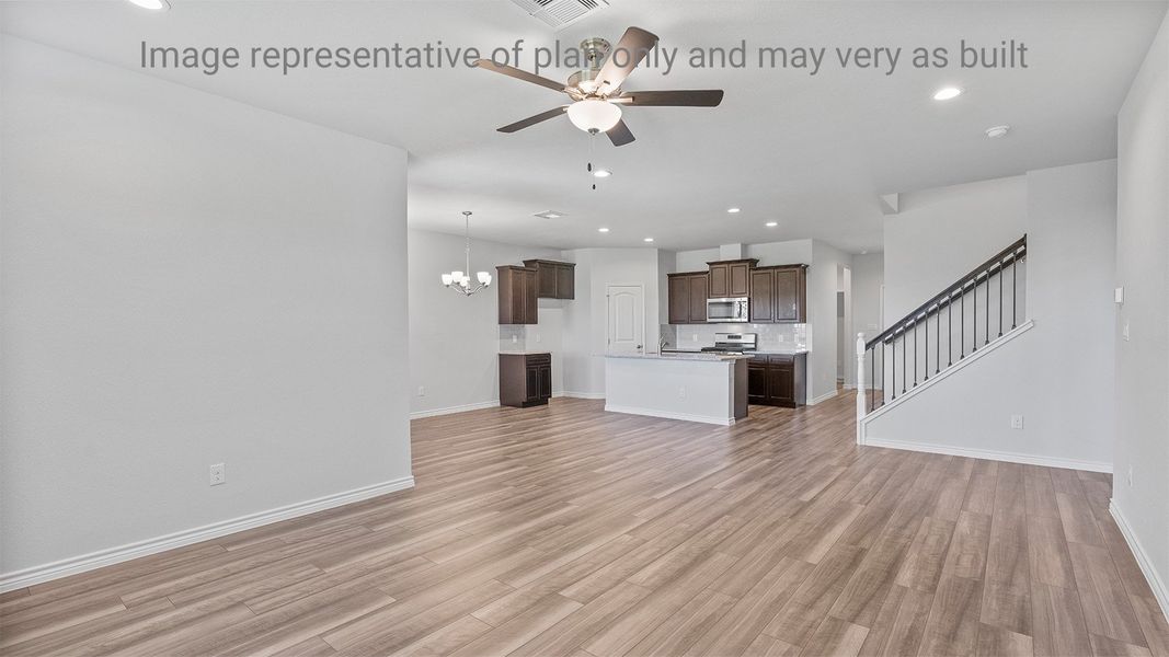 Spacious, unfurnished interior of a new home in Somerset at Sinton, Sinton (Image 18).