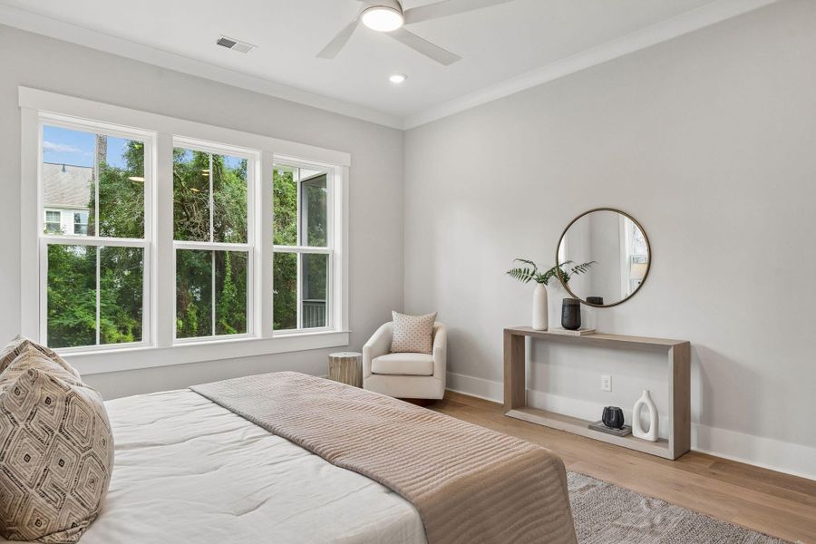 Furnished interior view inside a new home in , Wando (Image 12).