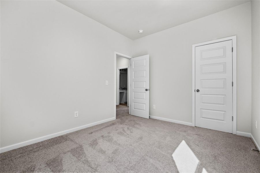 The Coleman- Secondary Bedroom. Home under construction, photo used for illustrative purposes only, colors and options will vary. The Coleman- Secondary Bedroom. Home under construction, photo used for illustrative purposes only, colors and options will vary.