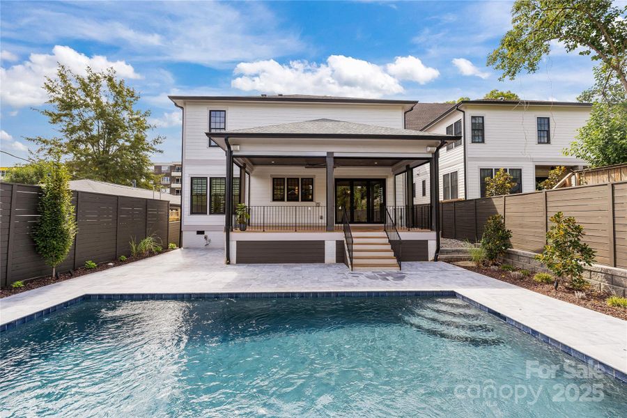 Exterior details and patio area of a home in , Charlotte (Image 26). Exterior details and patio area of a home in , Charlotte (Image 26).