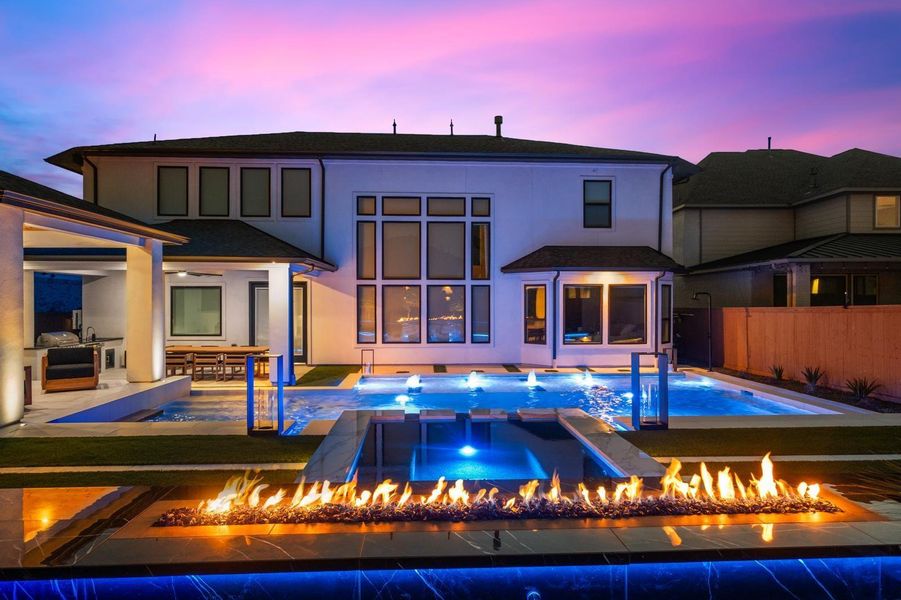 Exterior details and patio area of a home in , Cypress (Image 29). Exterior details and patio area of a home in , Cypress (Image 29).