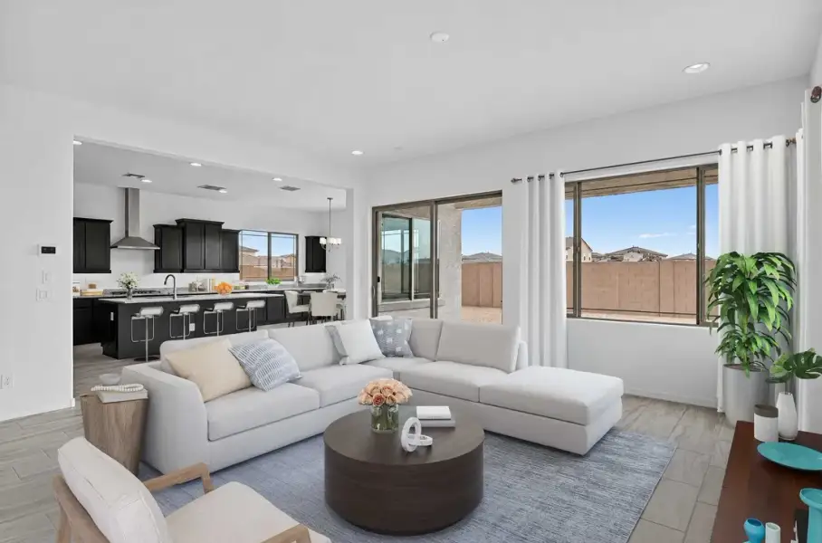 Furnished interior view inside a new home in Aloravita South, Peoria (Image 9).