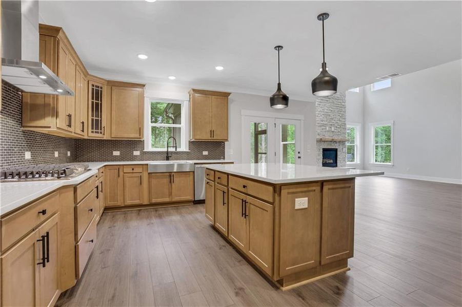 Furnished interior view inside a new home in Arbor West, Dawsonville (Image 17).