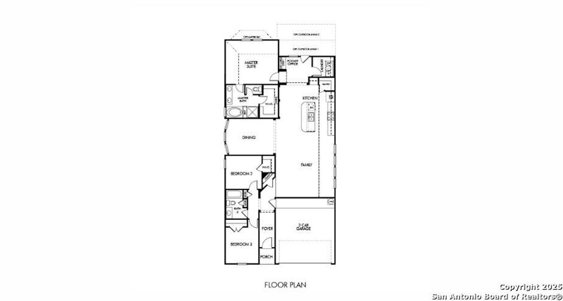 2D floor plan layout of this home in , Cibolo, TX (Image 2). 2D floor plan layout of this home in , Cibolo, TX (Image 2).