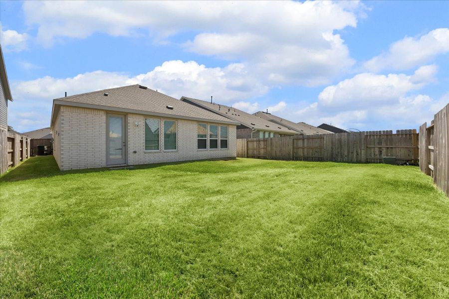 There is plenty of room to take life outside, whether that means weekend cookouts, a game of catch or simply kicking back at the end of the day with your favorite beverage.