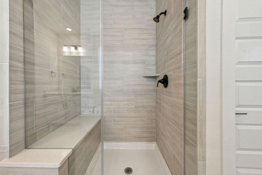 Close-up of interior finishes inside a home in Pinewood Trails - Luxe Series, Houston (Image 20).