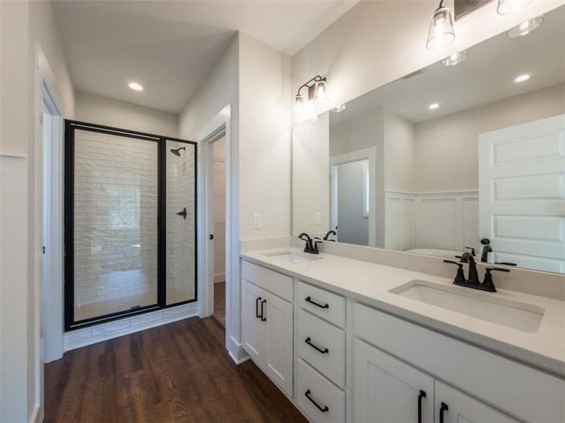 Furnished interior view inside a new home in , Social Circle (Image 13).