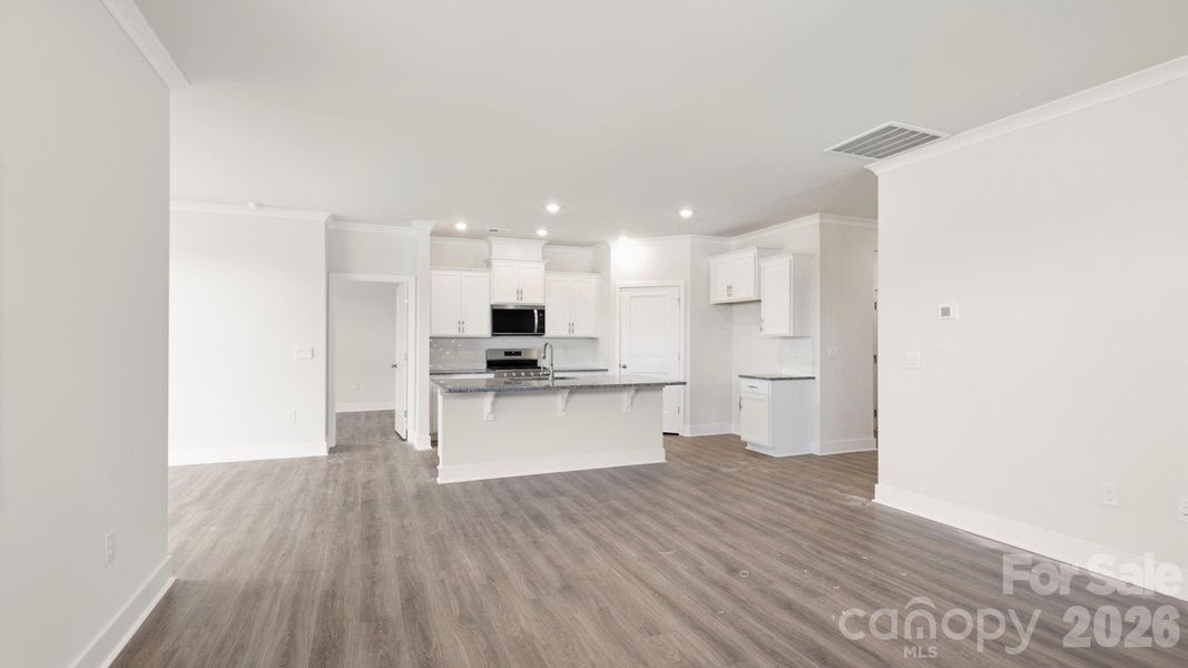 Spacious, unfurnished interior of a new home in Tap Root Farms, Hendersonville (Image 15).