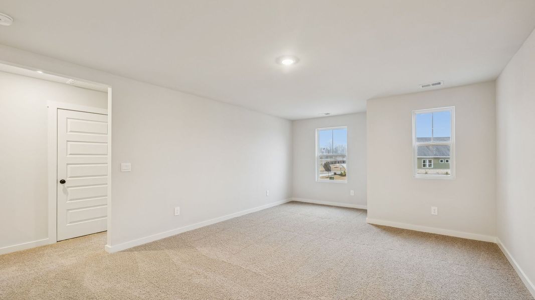 Representative unfurnished interior of a home built from the Dijon B by D.R. Horton in Harvest Point, Spring Hill (Image 46). Representative unfurnished interior of a home built from the Dijon B by D.R. Horton in Harvest Point, Spring Hill (Image 46).
