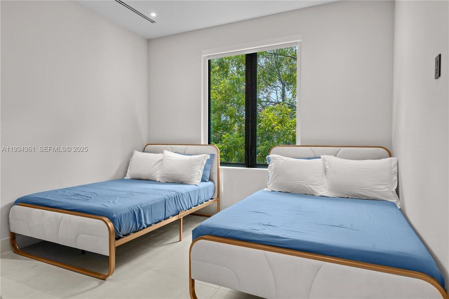 Furnished interior view inside a new home in , Miami (Image 37).