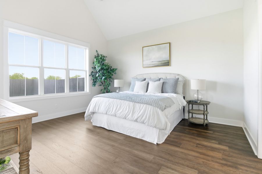 Furnished interior view inside a new home in Stella Ranch, Bryan (Image 35).