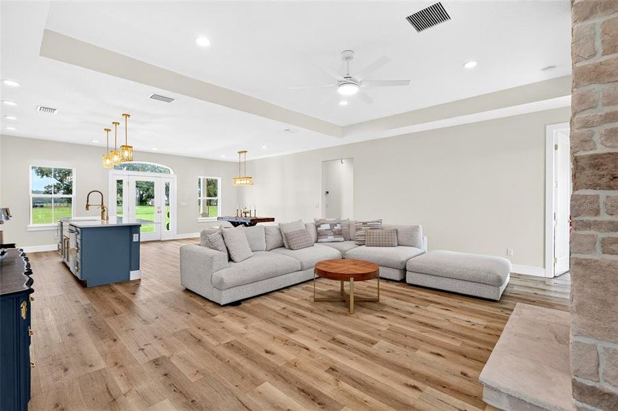 Furnished interior view inside a new home in , Bushnell (Image 16).