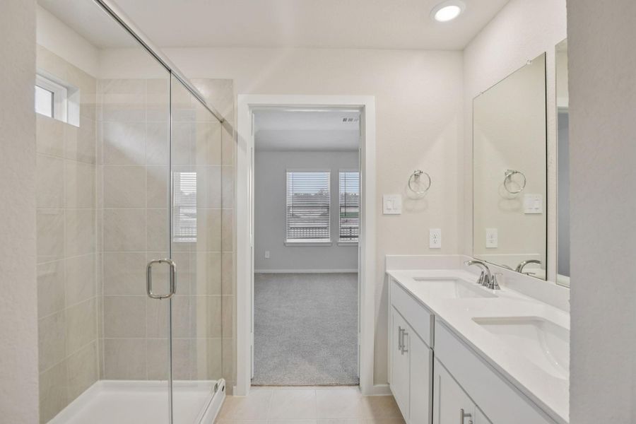 Photo is not of the actual home, but is an inspirational photo of builder’s model home and may depict options, furnishings, and/or decorator features that are not included