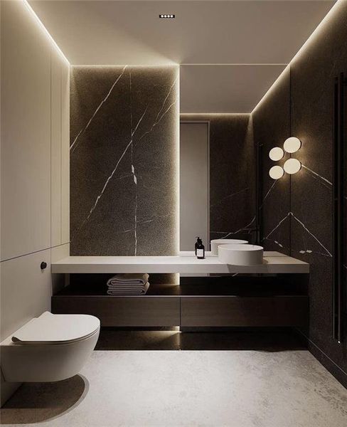 Furnished interior view inside a new home in , Buford (Image 8).