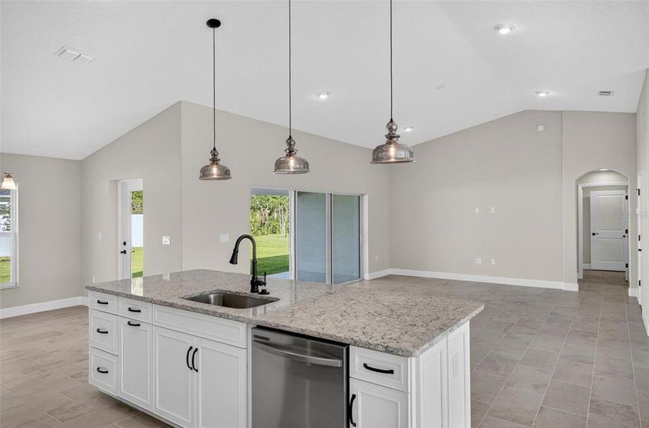 Furnished interior view inside a new home in , Palm Coast (Image 6).