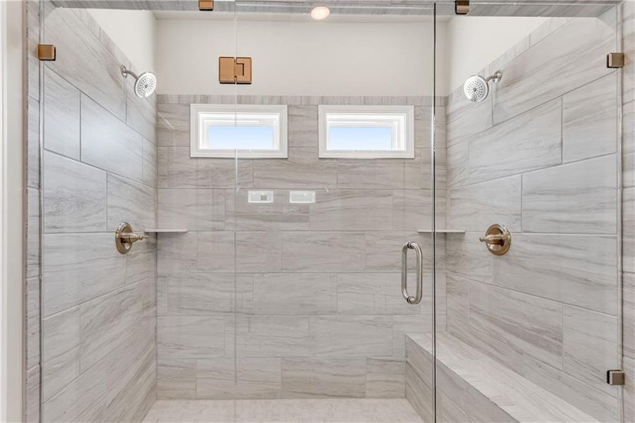 Close-up of interior finishes inside a home in Hidden Fields, Hoschton (Image 17).
