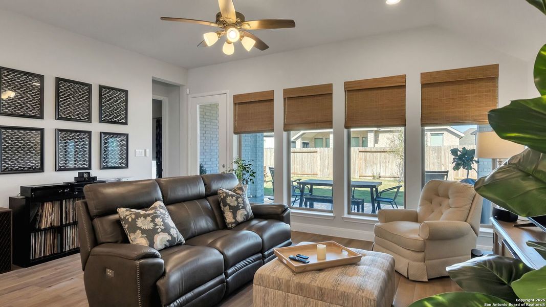Furnished interior view inside a new home in Meadows Of Mill Creek 50', Seguin (Image 13). Furnished interior view inside a new home in Meadows Of Mill Creek 50', Seguin (Image 13).