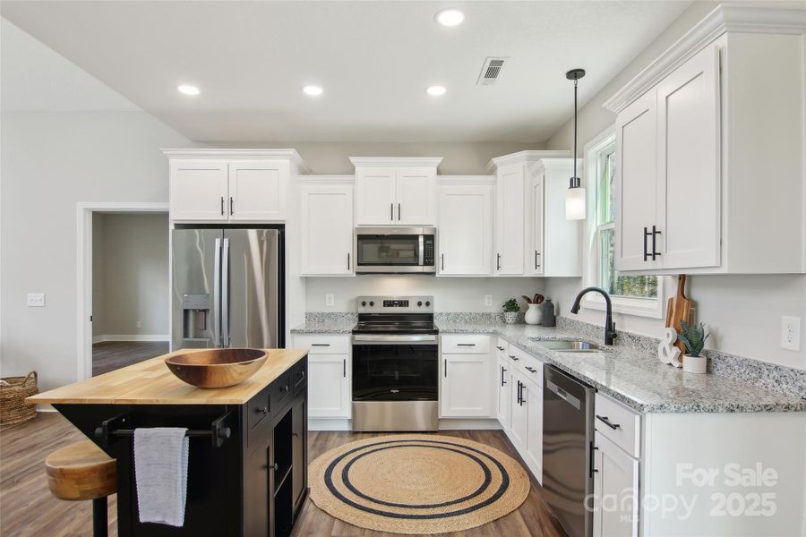 Furnished interior view inside a new home in , Bryson City (Image 30).