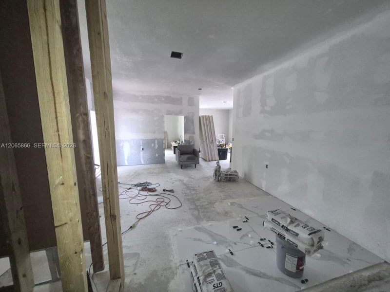 In-progress construction of a new home in , Clewiston, FL (Image 38).