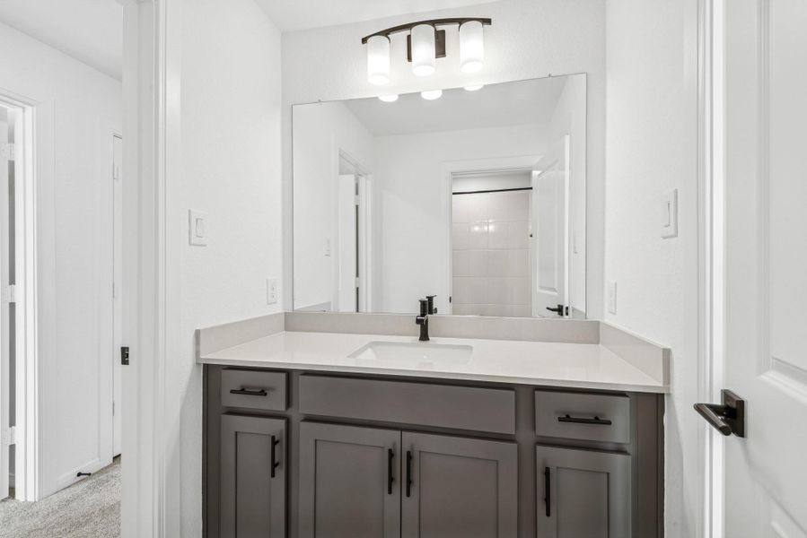 Furnished interior view inside a new home in Escondido 45’ Homesites, Magnolia (Image 11).