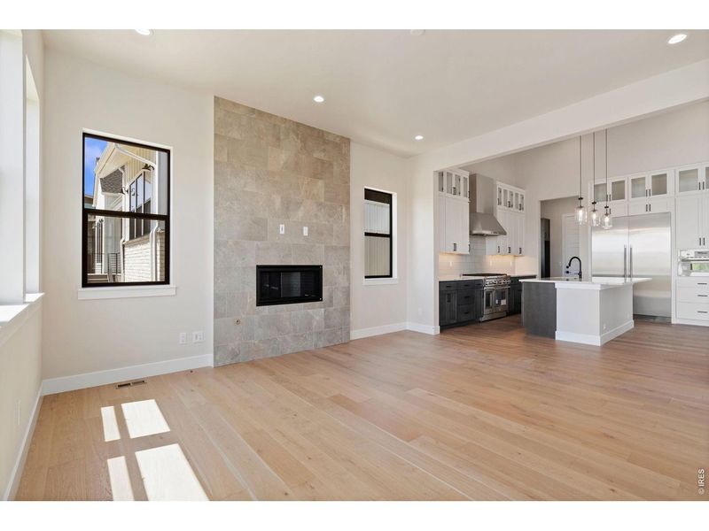 Spacious, unfurnished interior of a new home in The Fairways at RainDance, Windsor (Image 11).