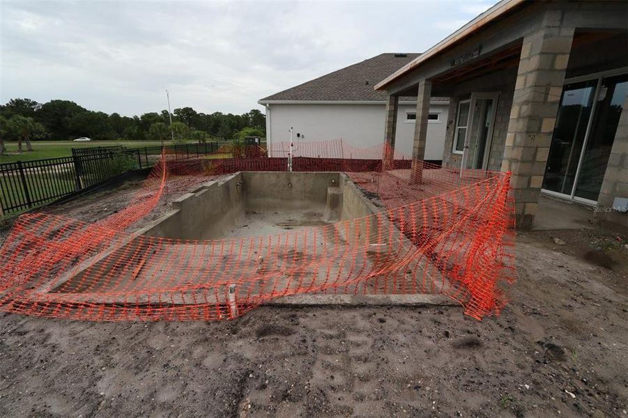 Pool **Under Construction