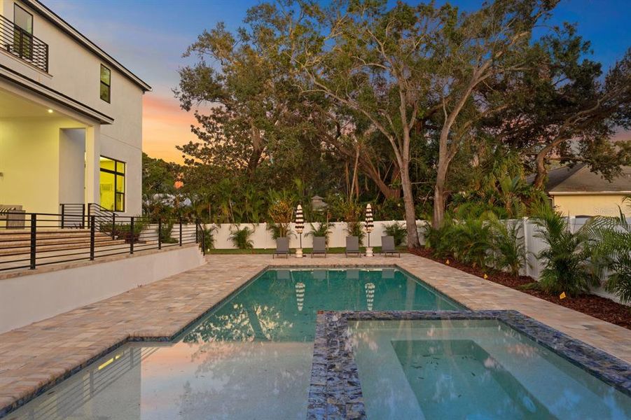 Exterior details and patio area of a home in , Tampa (Image 36). Exterior details and patio area of a home in , Tampa (Image 36).