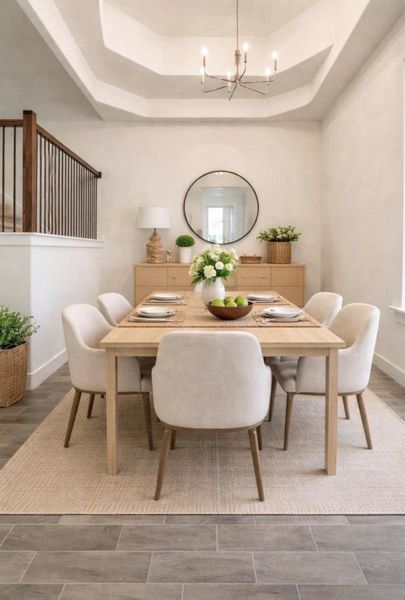 Stunning dining room (Virtually staged)