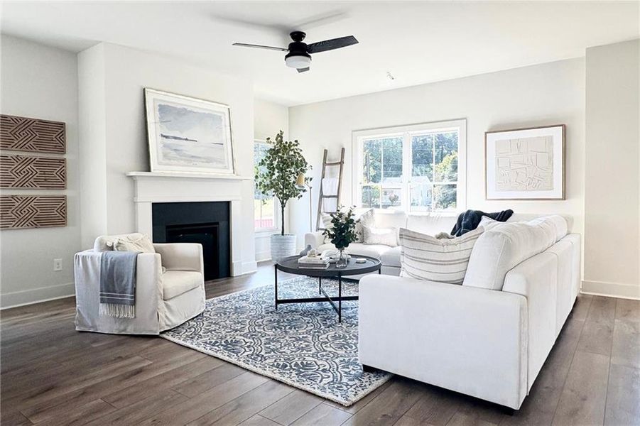 Furnished interior view inside a new home in Stillwood, Atlanta (Image 11).