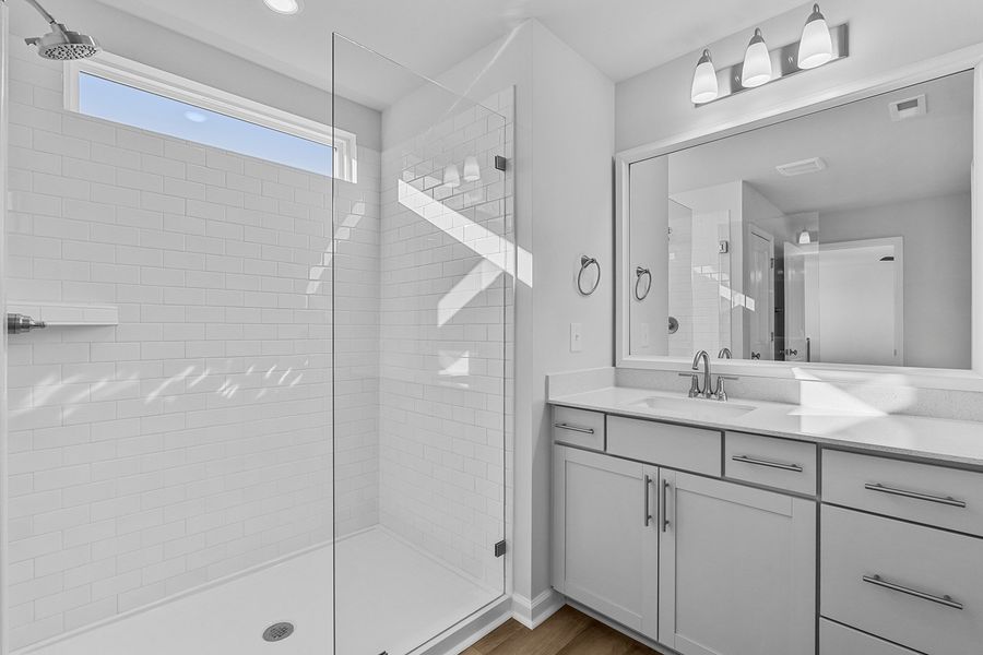 Furnished interior view inside a new home in Fieldstone, Lexington (Image 13).