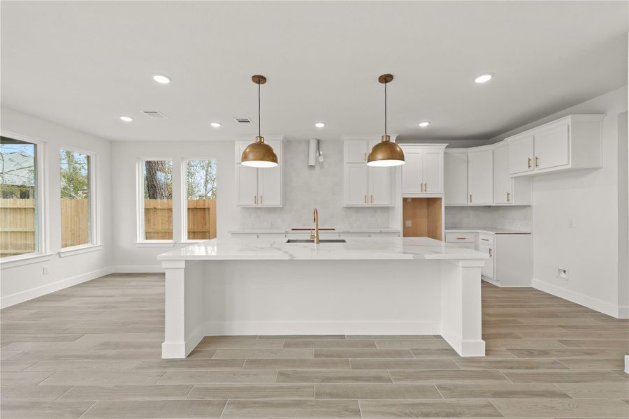 Furnished interior view inside a new home in ARTAVIA®, Conroe (Image 7).