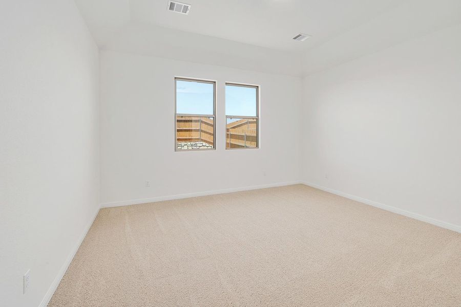 Spacious, unfurnished interior of a new home in Trinity Ranch, Elgin (Image 27). Spacious, unfurnished interior of a new home in Trinity Ranch, Elgin (Image 27).