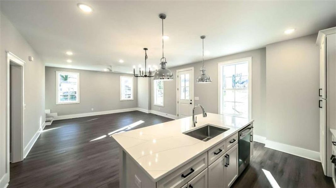 Furnished interior view inside a new home in , Bowdon (Image 15).