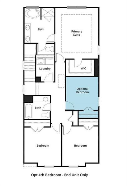 2D floor plan layout of this home in Millstone at Mundy Mill, Gainesville, GA (Image 5). 2D floor plan layout of this home in Millstone at Mundy Mill, Gainesville, GA (Image 5).