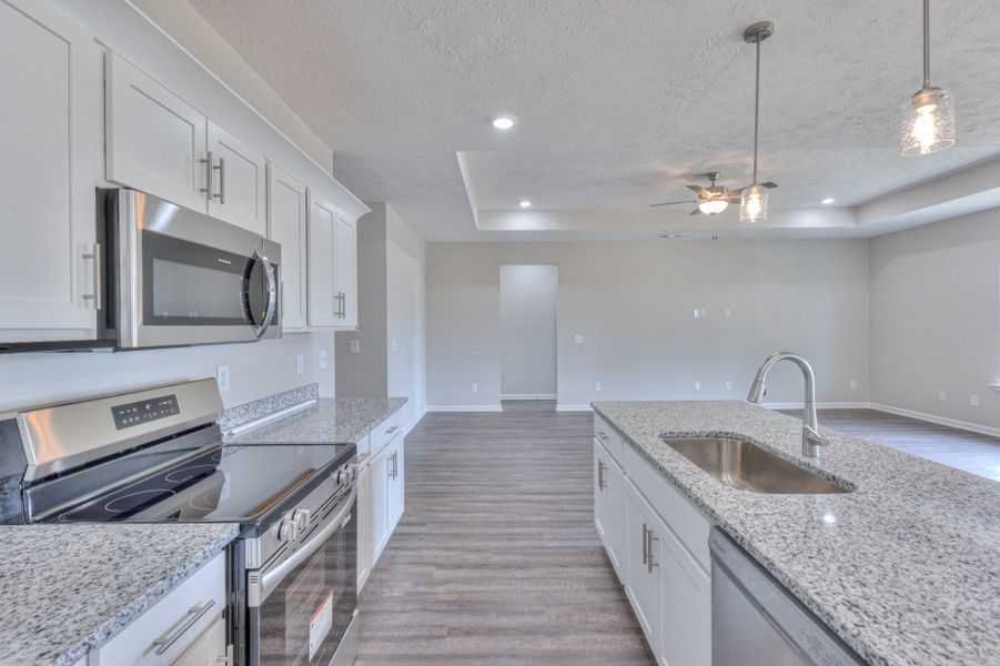 Furnished interior view inside a new home in Legacy Preserve, Decherd (Image 5).