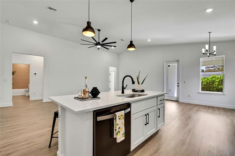 Furnished interior view inside a new home in , Spring Hill (Image 15). Furnished interior view inside a new home in , Spring Hill (Image 15).