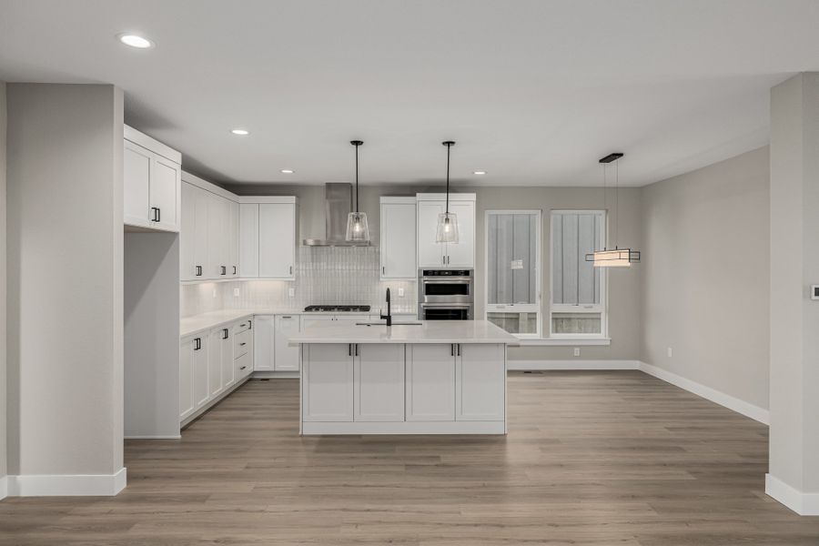 Furnished interior view inside a new home in West Grange, Longmont (Image 8).