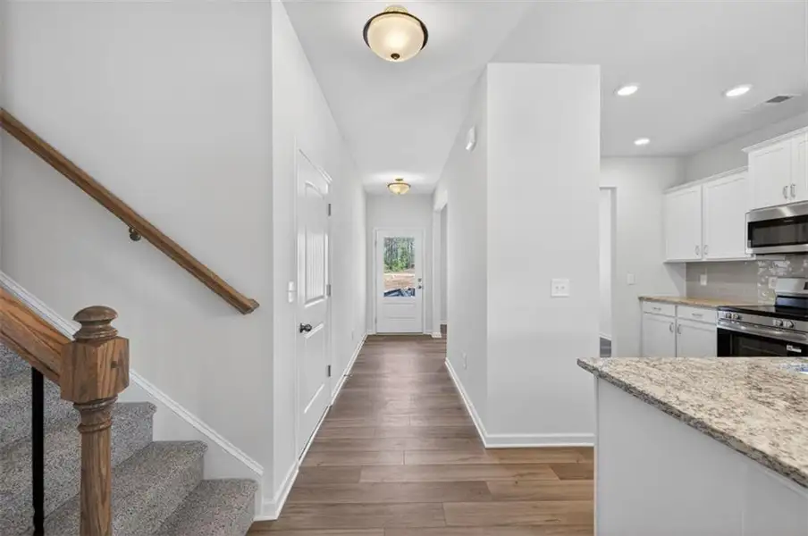 Furnished interior view inside a new home in Evergreen at Lakeside, Temple (Image 6).