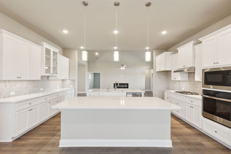 Furnished interior view inside a new home in Silo Mills, Joshua (Image 35).