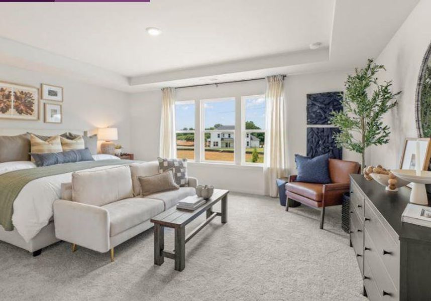 Furnished interior view inside a new home in The Estates at Gainesville Township, Gainesville (Image 16).