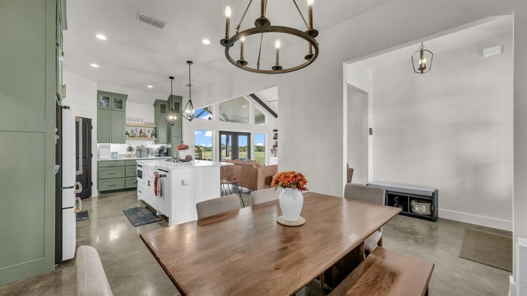 Furnished interior view inside a new home in , Mineral Wells (Image 21).
