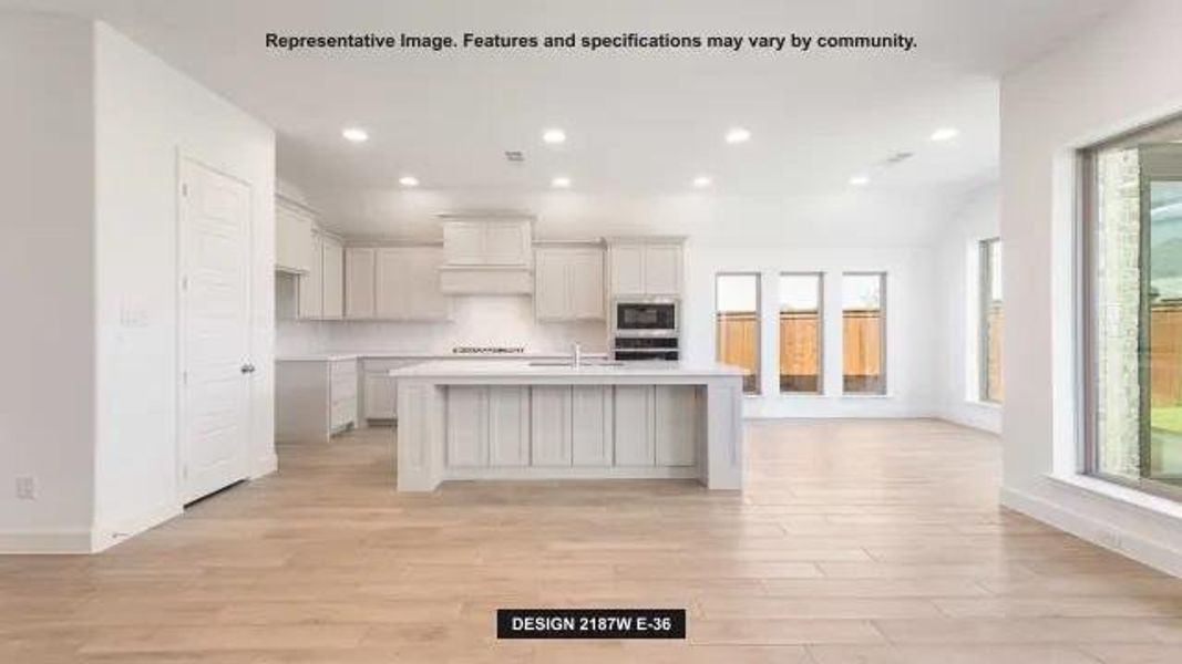 Furnished interior view inside a new home in Juniper Springs, Lockhart (Image 8).