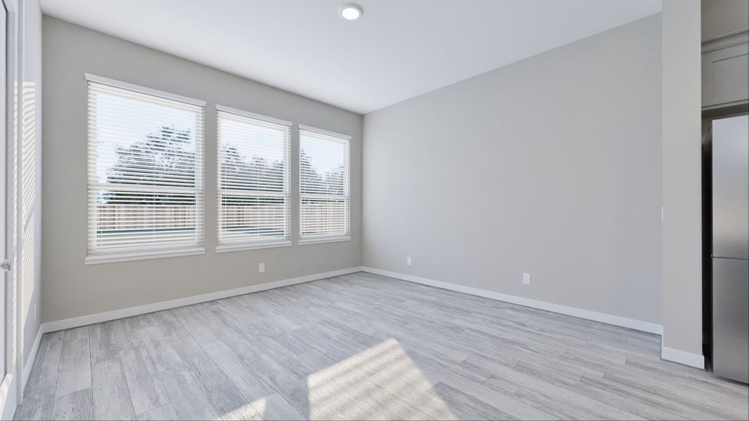 Representative unfurnished interior of a home built from the Maya by Tricoast Homes in Summer Place 35', Montgomery (Image 19). Representative unfurnished interior of a home built from the Maya by Tricoast Homes in Summer Place 35', Montgomery (Image 19).