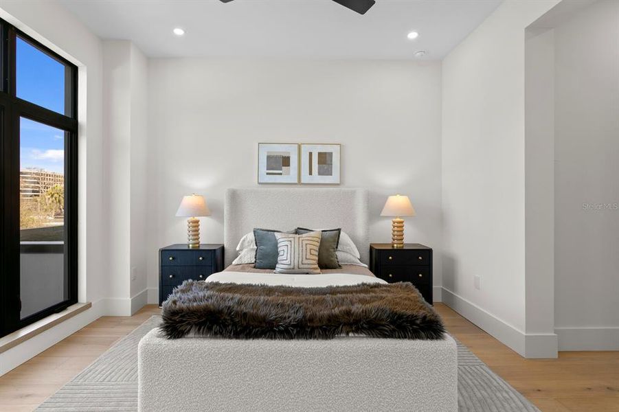 Furnished interior view inside a new home in , Tampa (Image 46). Furnished interior view inside a new home in , Tampa (Image 46).