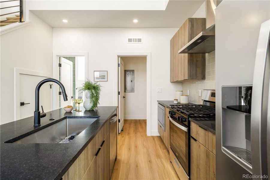 Furnished interior view inside a new home in , Denver (Image 4).
