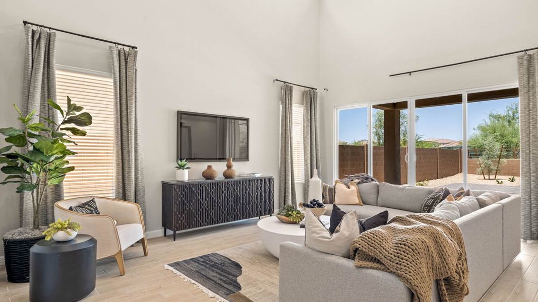 Furnished interior view inside a new home in Aloravita, Peoria (Image 8).