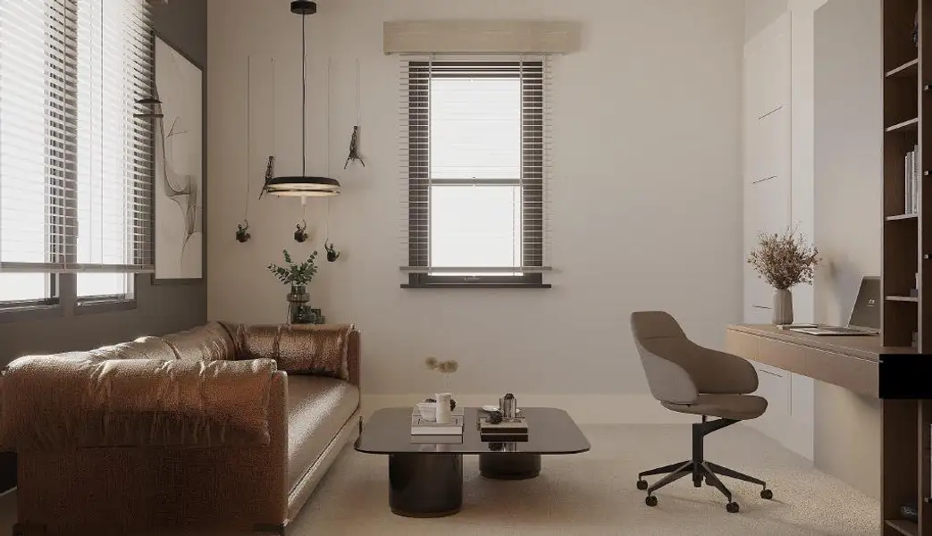 Furnished interior view inside a new home in , Jonestown (Image 26).